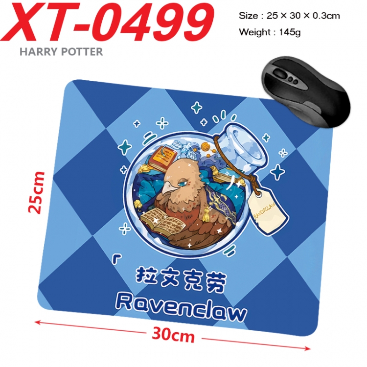 Harry Potter Anime peripheral new lock edge mouse pad 25X30cm XT-0499