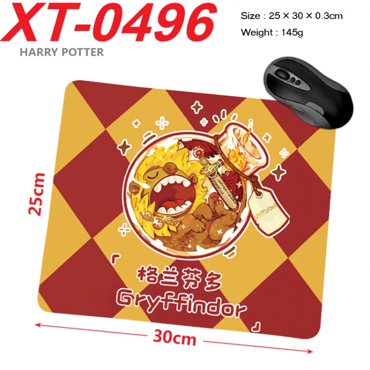 Harry Potter Anime peripheral new lock edge mouse pad 25X30cm XT-0496