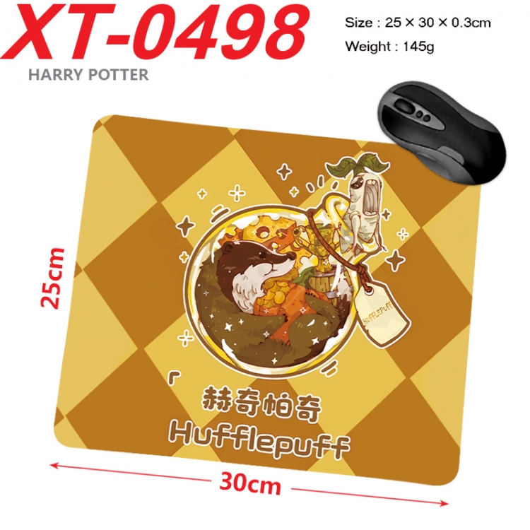 Harry Potter Anime peripheral new lock edge mouse pad 25X30cm XT-0498