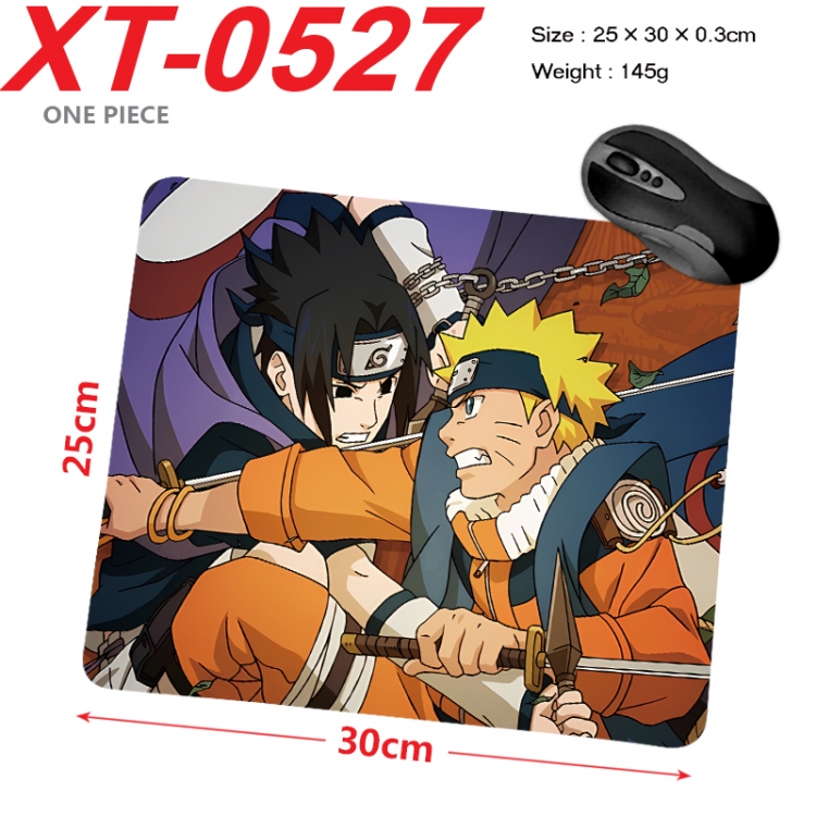 Naruto Anime peripheral new lock edge mouse pad 25X30cm  XT-0527