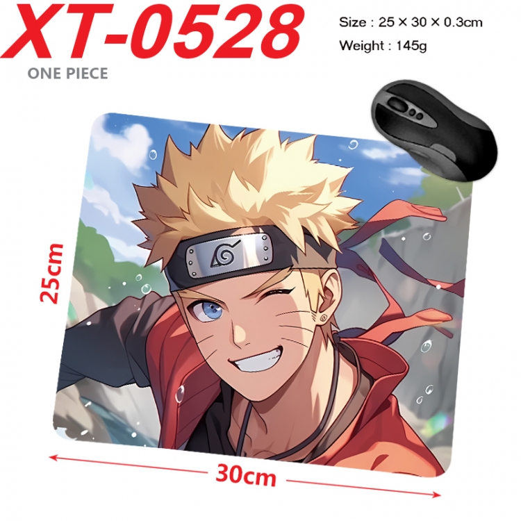 Naruto Anime peripheral new lock edge mouse pad 25X30cm XT-0528