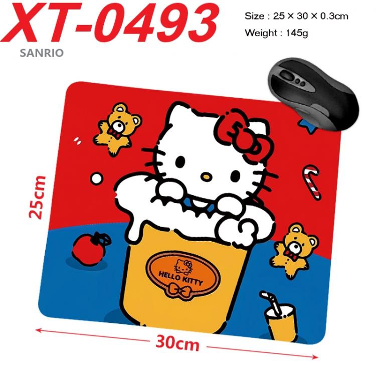 sanrio Anime peripheral new lock edge mouse pad 25X30cm XT-0493