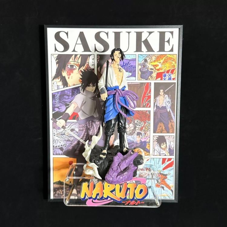  Naruto Anime 3D Model Trendy Play Gift Ornament Handmade Combination Painting