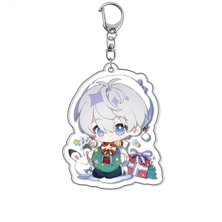 Love and Deepspace Anime Acrylic Keychain Charm price for 5 pcs 18042