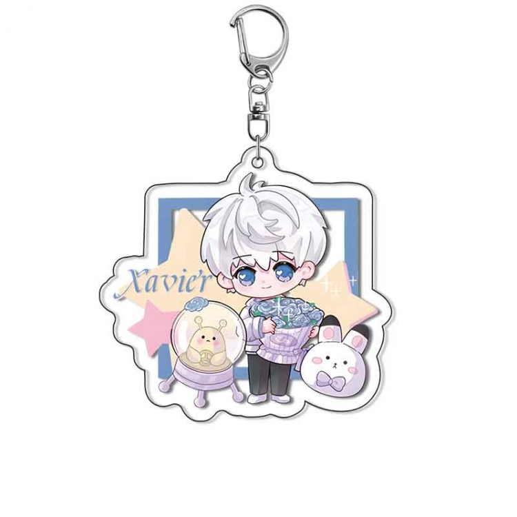 Love and Deepspace Anime Acrylic Keychain Charm price for 5 pcs 18053