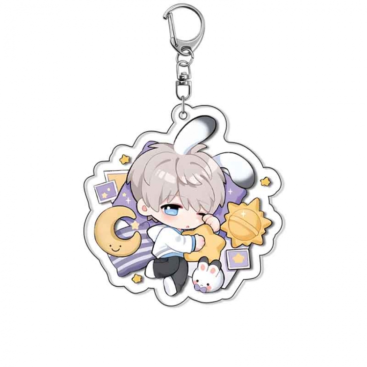 Love and Deepspace Anime Acrylic Keychain Charm price for 5 pcs 18057