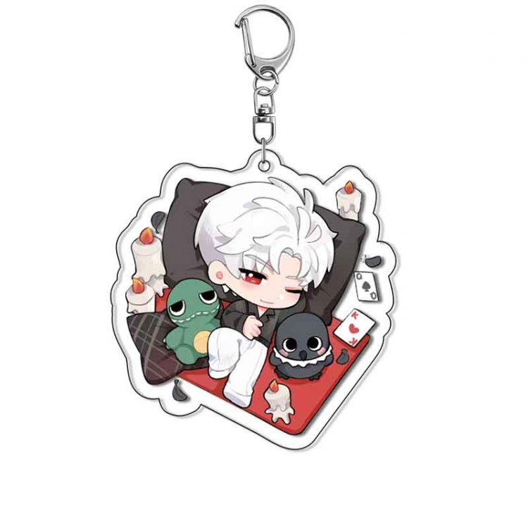 Love and Deepspace Anime Acrylic Keychain Charm price for 5 pcs 18056