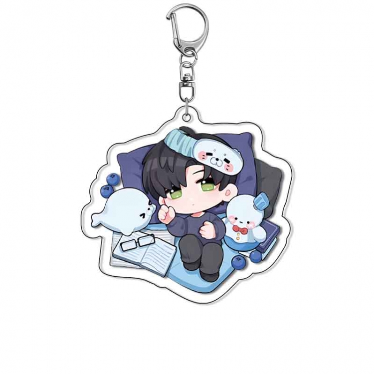 Love and Deepspace Anime Acrylic Keychain Charm price for 5 pcs 18058