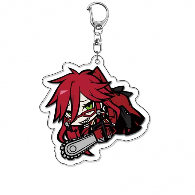 Kuroshitsuji Anime Acrylic Keychain Charm price for 5 pcs 18107