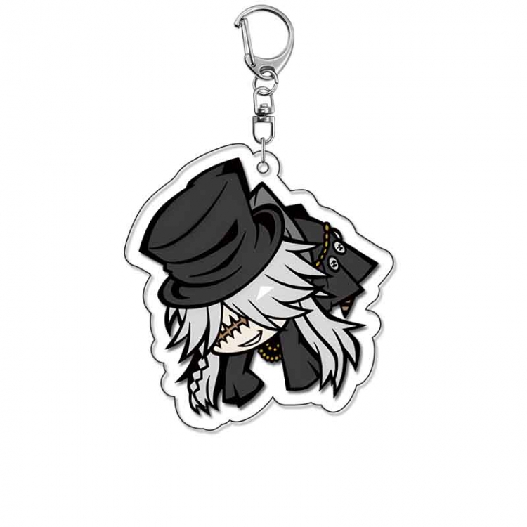 Kuroshitsuji Anime Acrylic Keychain Charm price for 5 pcs 18108