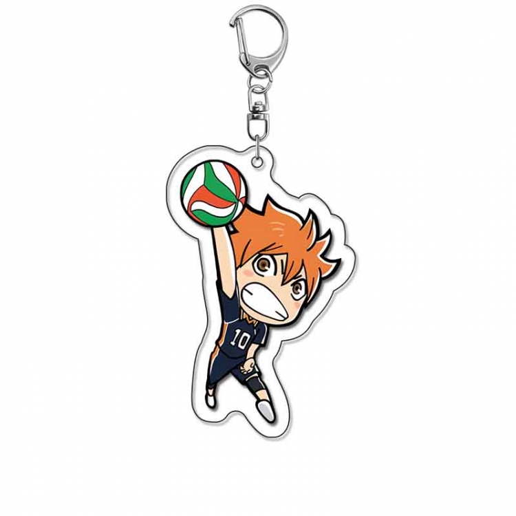 Haikyuu!! Anime Acrylic Keychain Charm price for 5 pcs 18111