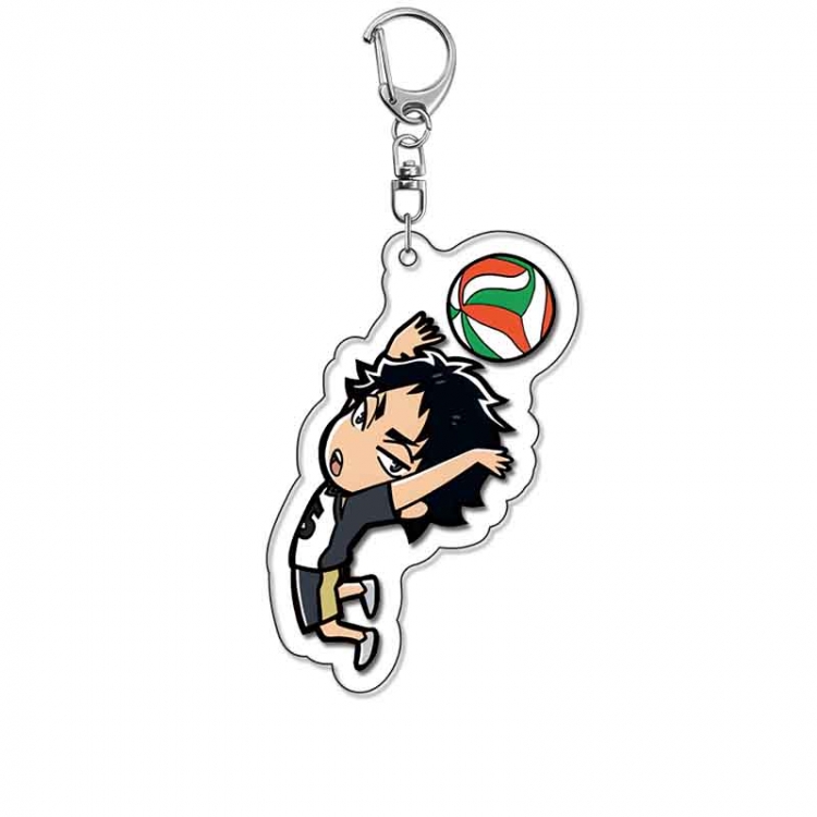 Haikyuu!! Anime Acrylic Keychain Charm price for 5 pcs 18116