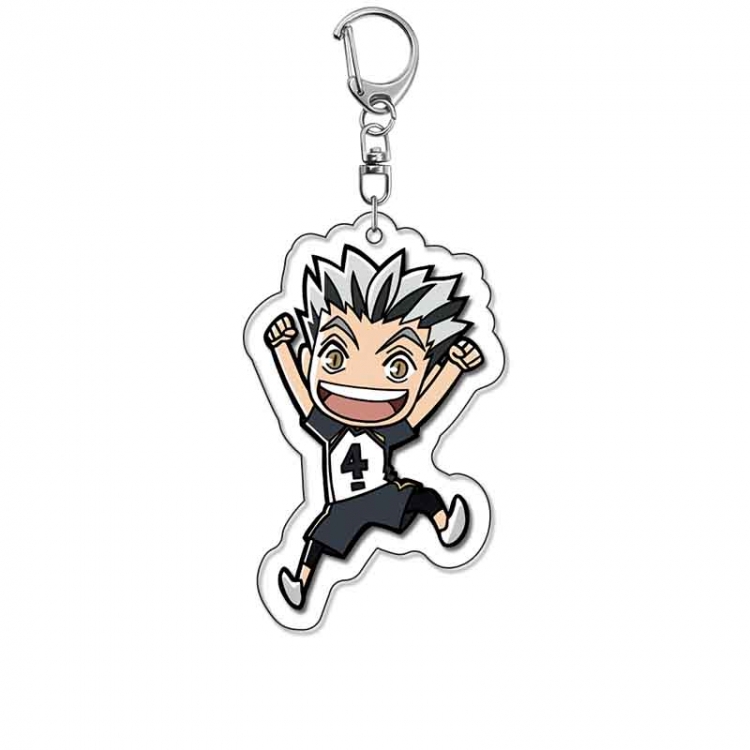 Haikyuu!! Anime Acrylic Keychain Charm price for 5 pcs 18115