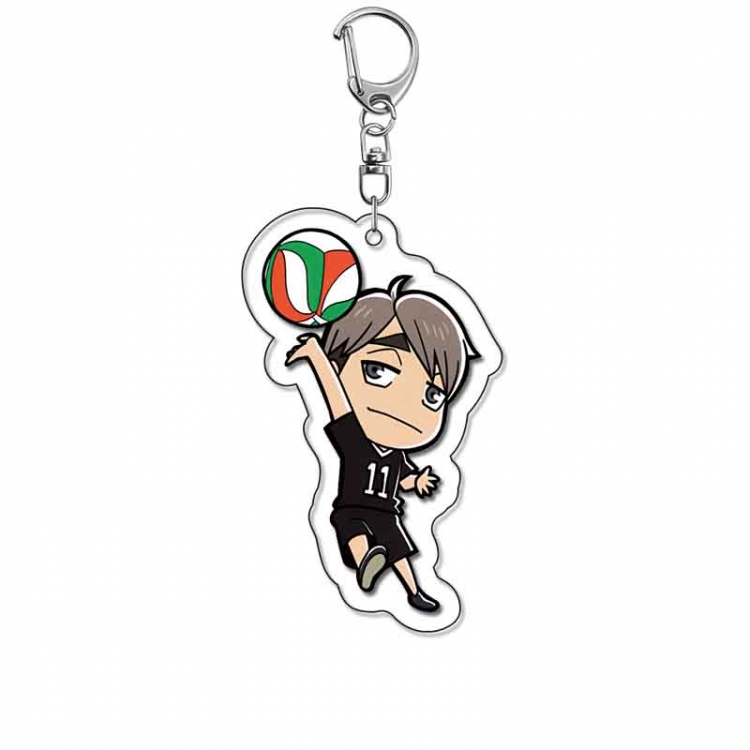 Haikyuu!! Anime Acrylic Keychain Charm price for 5 pcs 18118