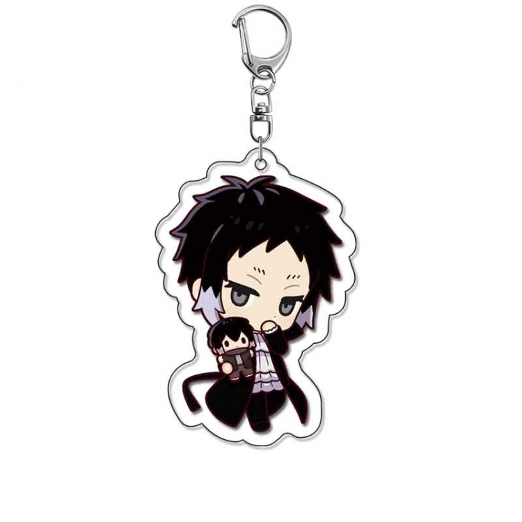 Bungo Stray Dogs Anime Acrylic Keychain Charm price for 5 pcs 18124