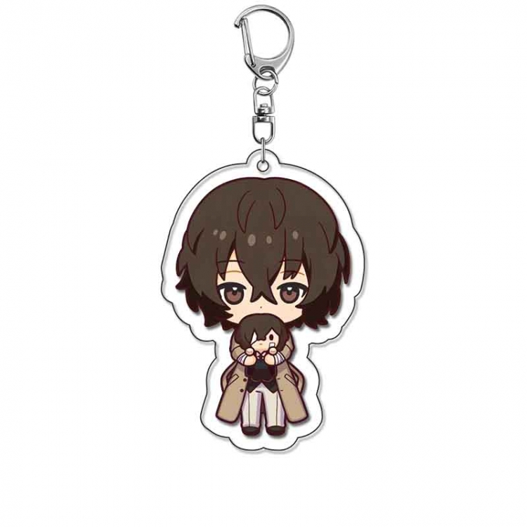 Bungo Stray Dogs Anime Acrylic Keychain Charm price for 5 pcs 18120