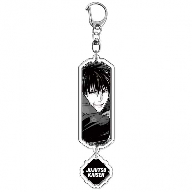 Jujutsu Kaisen  Anime peripheral acrylic keychain Long pendant 8.5cm price for 5 pcs