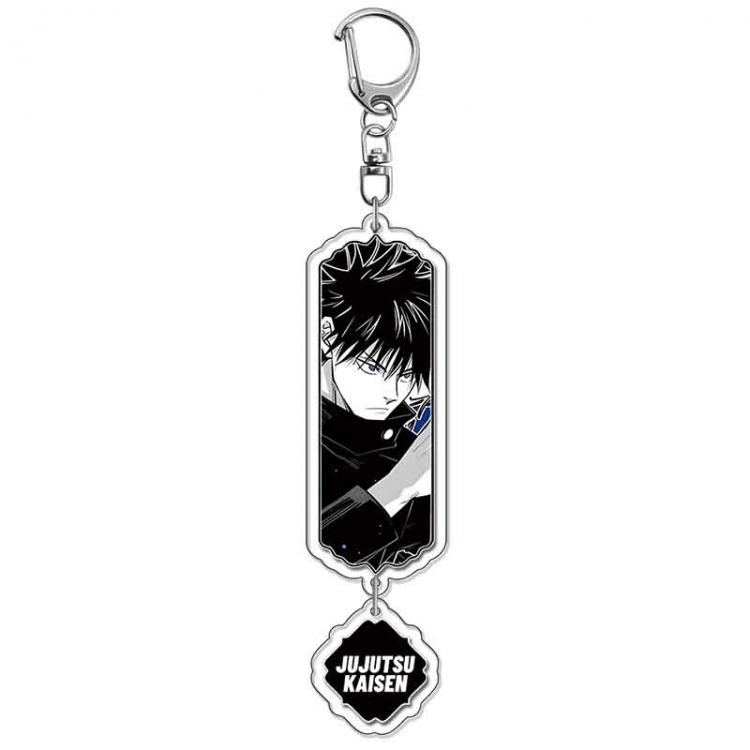 Jujutsu Kaisen  Anime peripheral acrylic keychain Long pendant 8.5cm price for 5 pcs