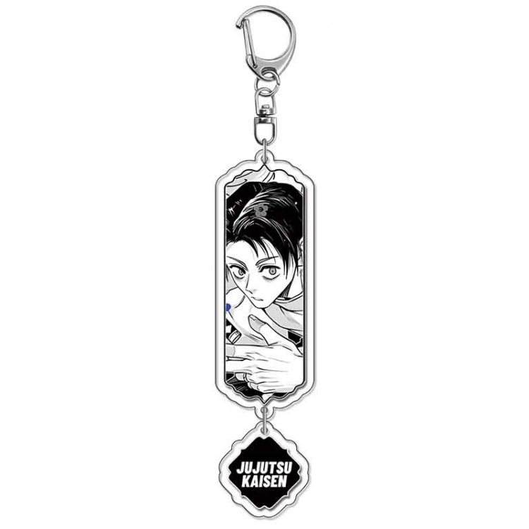 Jujutsu Kaisen  Anime peripheral acrylic keychain Long pendant 8.5cm price for 5 pcs