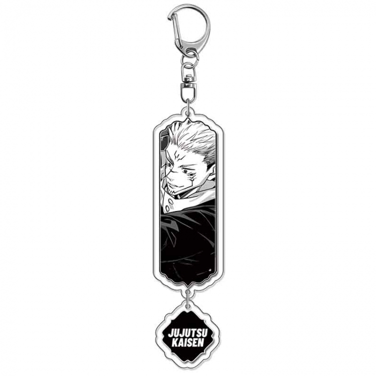 Jujutsu Kaisen  Anime peripheral acrylic keychain Long pendant 8.5cm price for 5 pcs