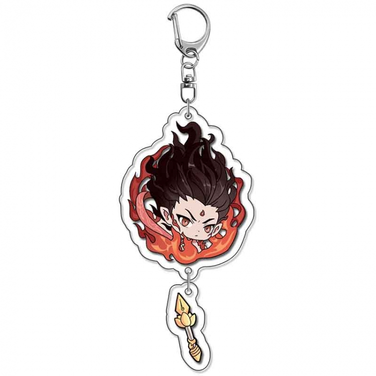 Nezha Anime acrylic Pendant Key Chain  price for 5 pcs 18149