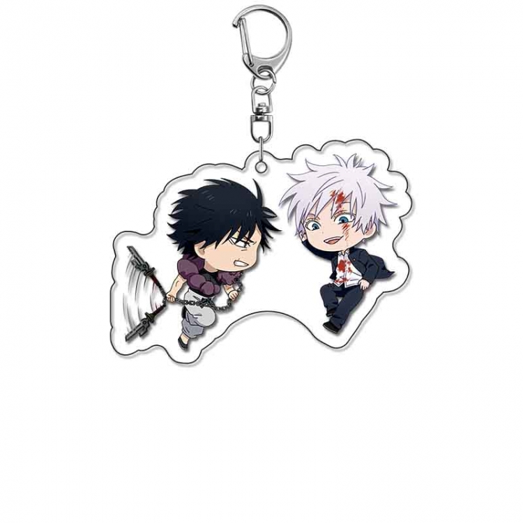 Jujutsu Kaisen Anime Acrylic Keychain Charm price for 5 pcs