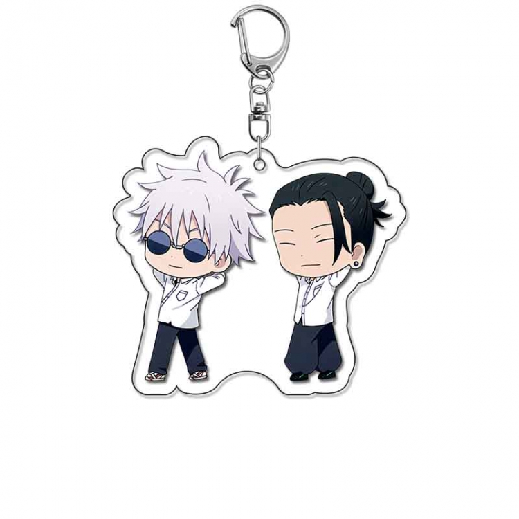 Jujutsu Kaisen Anime Acrylic Keychain Charm price for 5 pcs