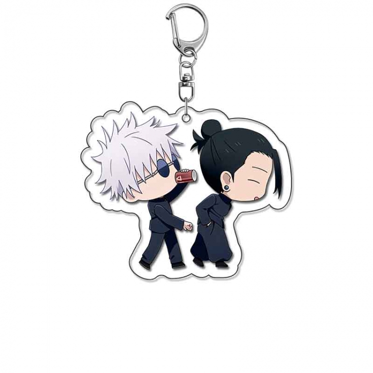 Jujutsu Kaisen Anime Acrylic Keychain Charm price for 5 pcs