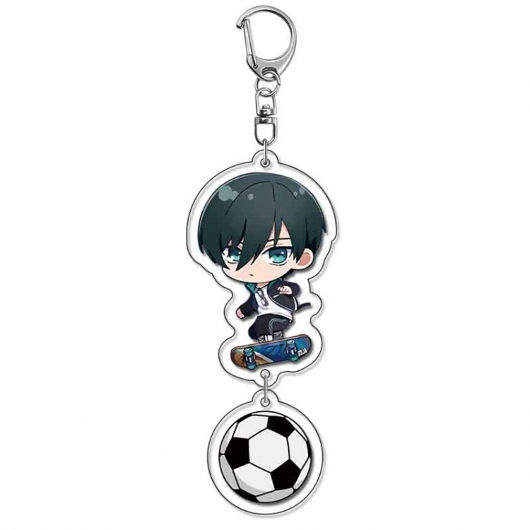 BLUE LOCK Anime acrylic Pendant Key Chain  price for 5 pcs 18186