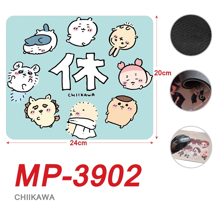 Chiikawa Anime Full Color Printing Mouse Pad Unlocked 20X24cm price for 5 pcs  MP-3902