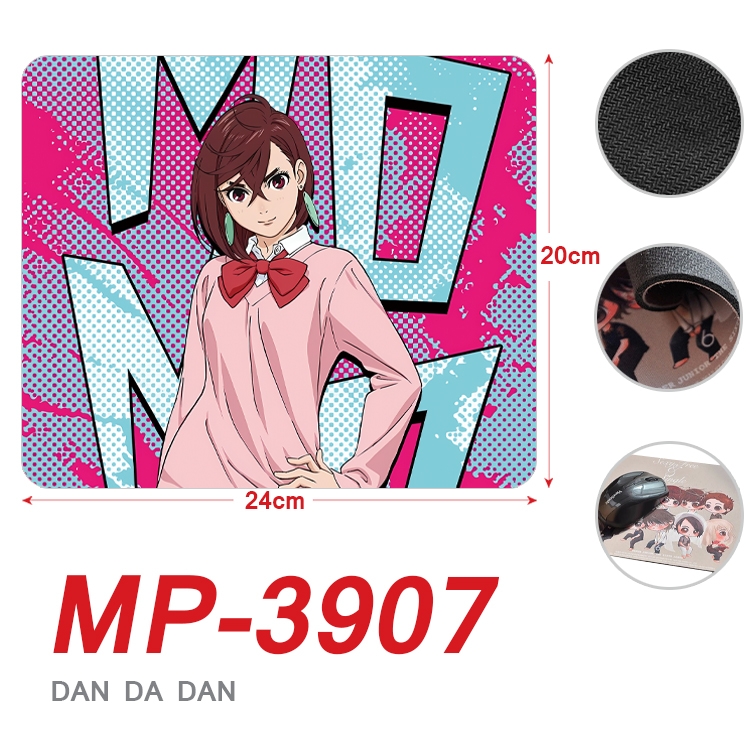 DANDADAN Anime Full Color Printing Mouse Pad Unlocked 20X24cm price for 5 pcs  MP-3907