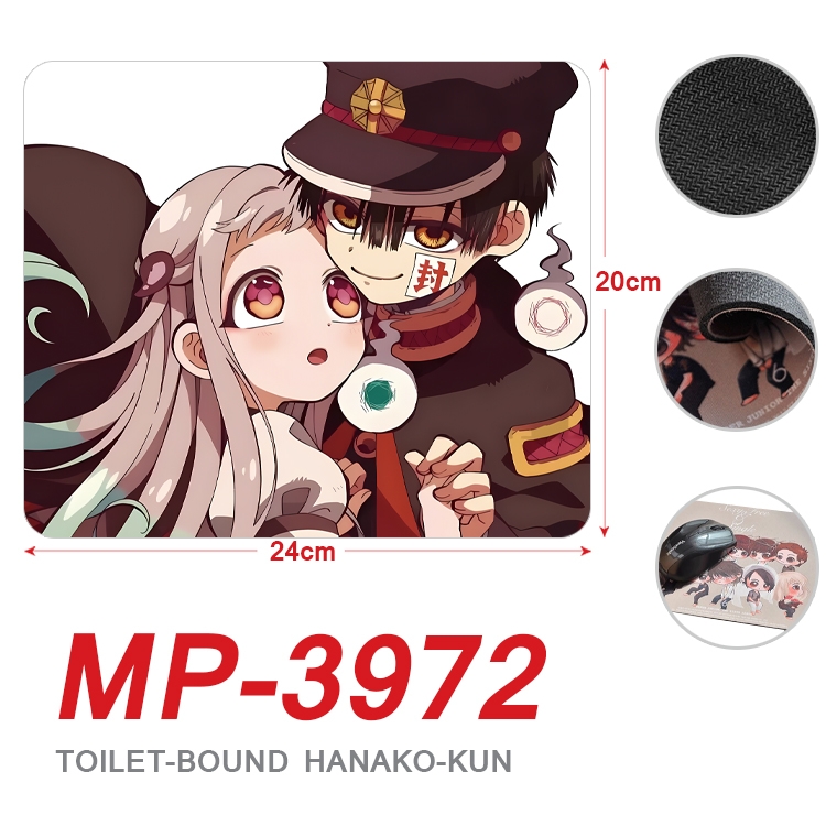 Toilet-bound Hanako-kun Anime Full Color Printing Mouse Pad Unlocked 20X24cm price for 5 pcs