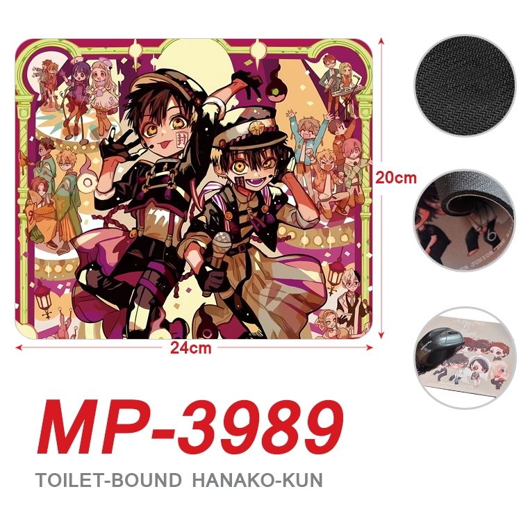 Toilet-bound Hanako-kun Anime Full Color Printing Mouse Pad Unlocked 20X24cm price for 5 pcs