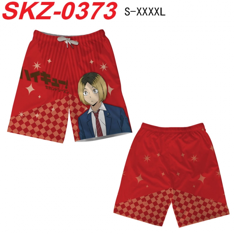 Haikyuu!! Anime full-color digital printed beach shorts from S to 4XL SKZ-0373