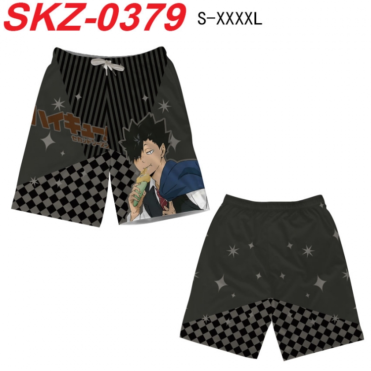 Haikyuu!! Anime full-color digital printed beach shorts from S to 4XL  SKZ-0379