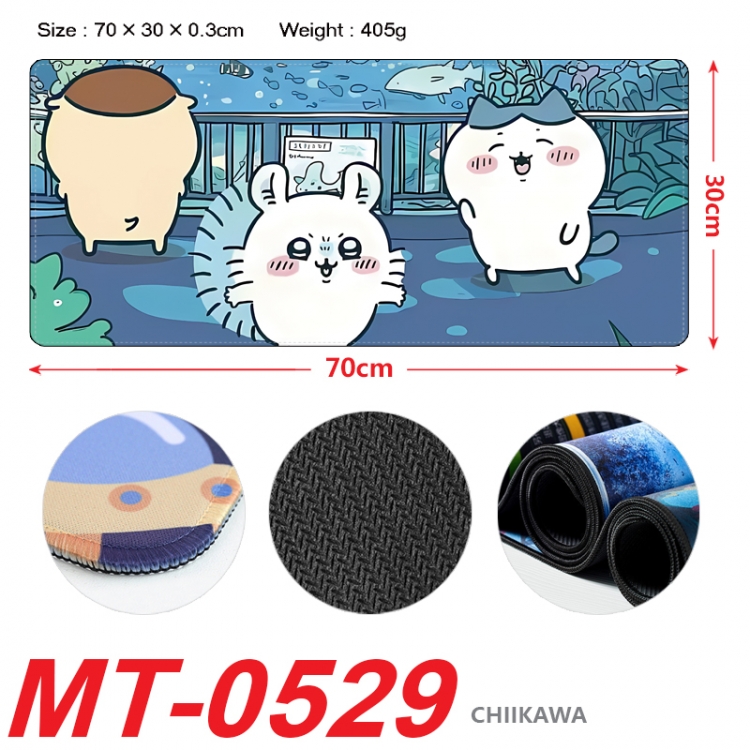 Chiikawa Anime peripheral lock edge mouse pad 70X30cm MT-0529