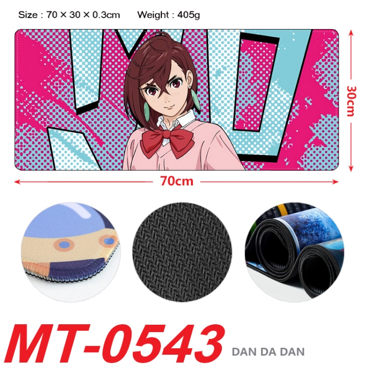 DANDADAN Anime peripheral lock edge mouse pad 70X30cm MT-0543