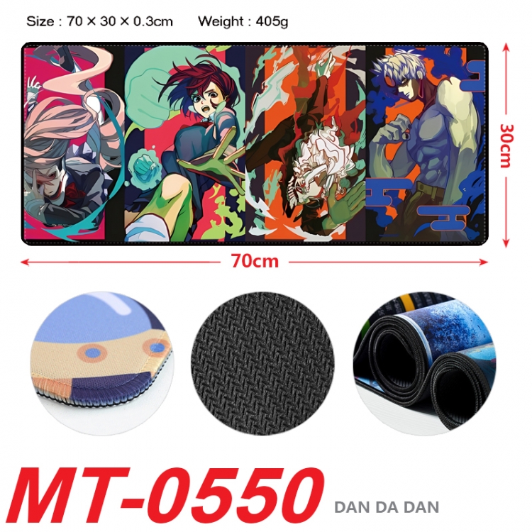 DANDADAN Anime peripheral lock edge mouse pad 70X30cm MT-0550