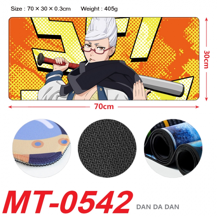 DANDADAN Anime peripheral lock edge mouse pad 70X30cm MT-0542