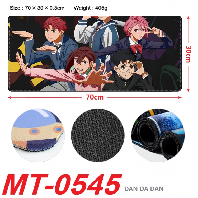 DANDADAN Anime peripheral lock edge mouse pad 70X30cm  MT-0545