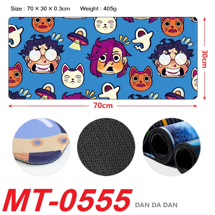 DANDADAN Anime peripheral lock edge mouse pad 70X30cm MT-0555