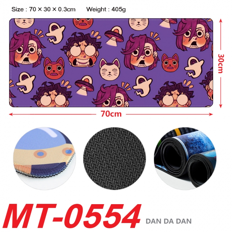 DANDADAN Anime peripheral lock edge mouse pad 70X30cm  MT-0554