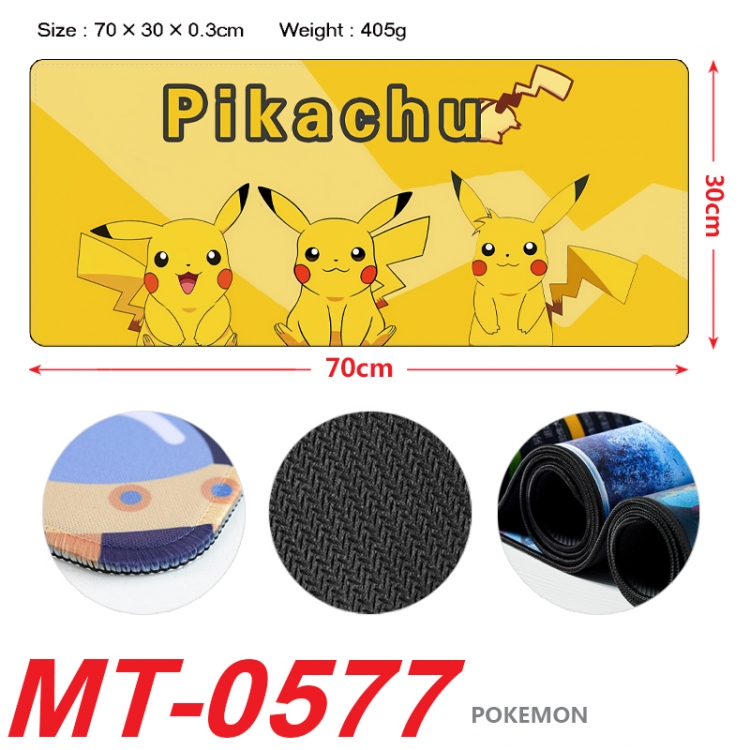 Pokemon Anime peripheral lock edge mouse pad 70X30cm MT-0577