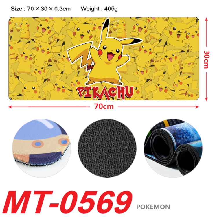 Pokemon Anime peripheral lock edge mouse pad 70X30cm MT-0569