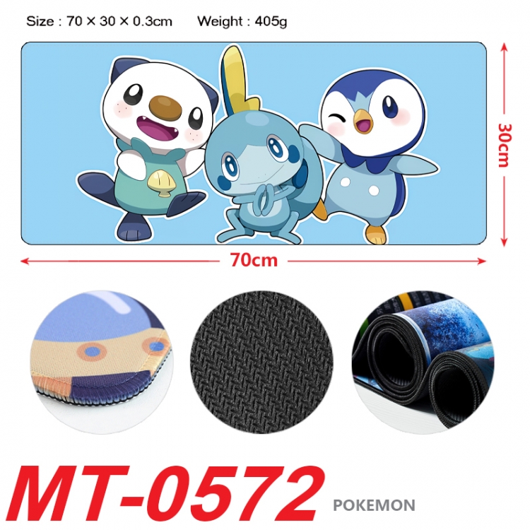 Pokemon Anime peripheral lock edge mouse pad 70X30cm MT-0572