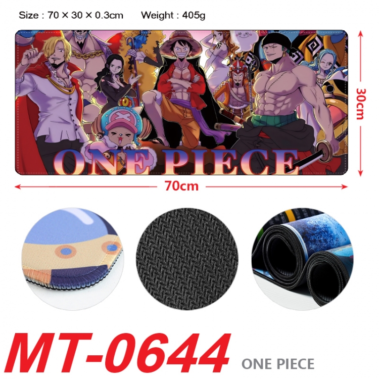 One Piece Anime peripheral lock edge mouse pad 70X30cm MT-0644