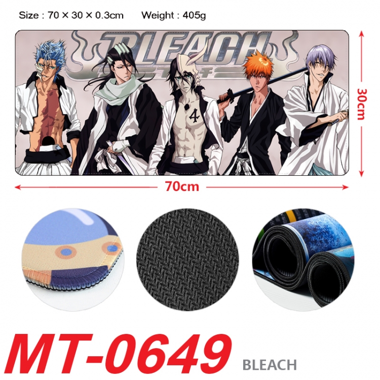 Bleach Anime peripheral lock edge mouse pad 70X30cm MT-0649