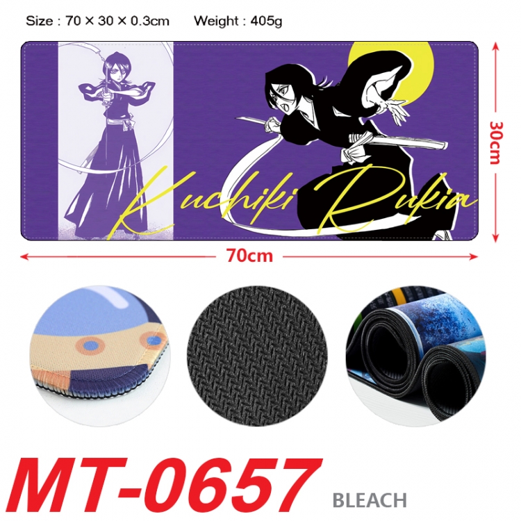 Bleach Anime peripheral lock edge mouse pad 70X30cm  MT-0657