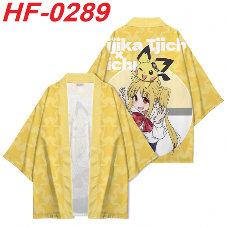 BOCCHI THE ROCK! Anime digital printed French velvet kimono top from S to 4XL  HF-0289