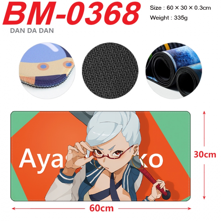 DANDADAN Anime peripheral lock edge mouse pad 60X30cm BM-0368